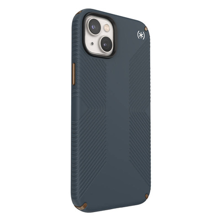 Speck Presidio2 Grip - Antypoślizgowe etui iPhone 15 Plus / 14 Plus (Charcoal / Cool Bronze / Slate) (150116-3068)