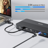 Unitek Stacja dokująca 13w1 MST HDMI DP 8K PD 100W - czarny (D1104A01)