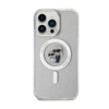 Karl Lagerfeld Karl & Choupette Glitter MagSafe - Etui iPhone 14 Pro Max (przezroczysty) (KLHMP14XHGKCNOT)
