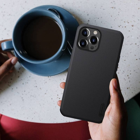 Nillkin Super Frosted Shield Pro - Etui Apple iPhone 13 Pro Max (Black) (IP67-22878)