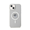 Karl Lagerfeld IML Choupette MagSafe - Etui iPhone 15 Plus (przezroczysty) (KLHMP15MHFCCNOT)