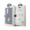 Karl Lagerfeld NFT Saffiano Karl & Choupette Pin - Etui Samsung Galaxy Z Fold 5 (czarny) (KLHCZFD5SAKCNPK)