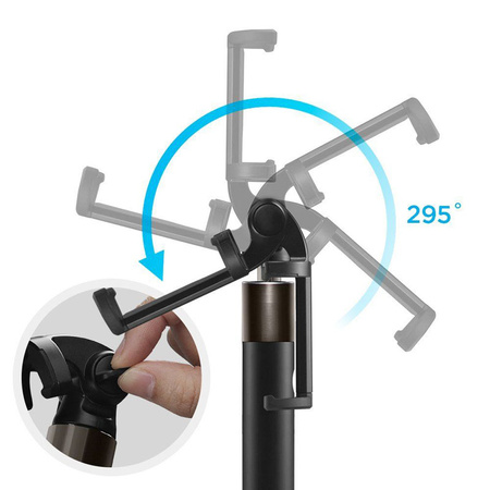 Spigen S530W - Uchwyt selfie stick (Czarny) (000SS21746)
