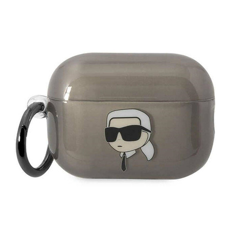 Karl Lagerfeld NFT Ikonik Karl Head - Etui AirPods Pro 2 (czarny) (KLAP2HNIKTCK)