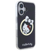Hello Kitty IML Fun Bow MagSafe - Etui iPhone 16 (czarny) (HKHMP16SHFLBK)