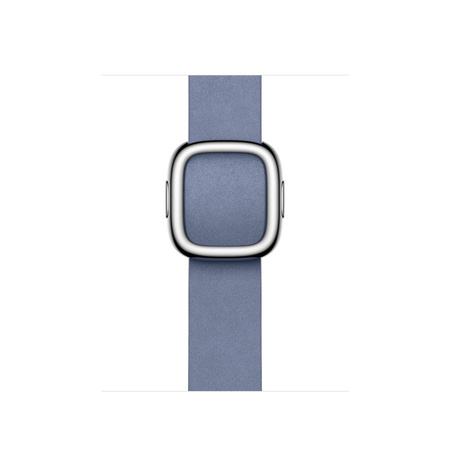 Apple Pasek w kolorze lawendowego błękitu z klamrą nowoczesną do koperty 41 mm – rozmiar S (MUHA3ZM/A)