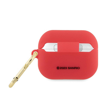 Hello Kitty Silicone 3D Kitty Head - Etui AirPods Pro (fuksja) (HKAP3DKHSF)