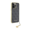 Guess 4G Charms Collection - Etui iPhone 15 Pro Max (szary) (GUHCP15XGF4GGR)