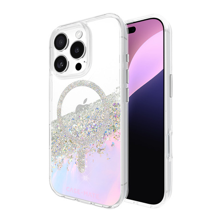 Case-Mate Karat MagSafe - Etui iPhone 16 Pro (Holographic Soap Bubble) (CM054716)