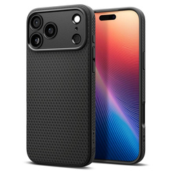 Spigen Liquid Air - Etui do iPhone 17 Pro (Matte Black) (ACS10331)