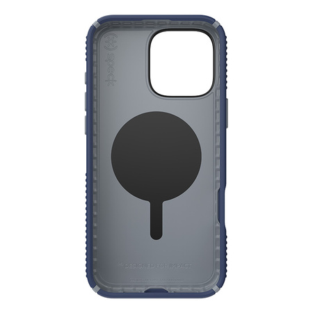 Speck Presidio2 Grip ClickLock & MagSafe - Etui iPhone 16 Pro Max (Coastal Blue / Dust Grey / White) (150725-3206)