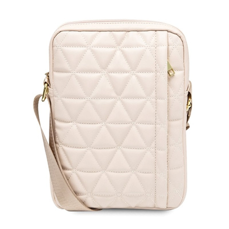 Guess Quilted Tablet Bag - Torba na notebooka / tablet 10" (różowy) (GUTB10QLPK)