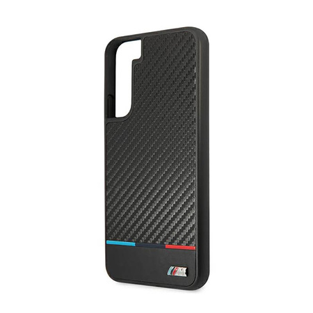 BMW M Collection Triangles - Etui Samsung Galaxy S22+ (czarny) (BMHCS22MPUCARTCBK)