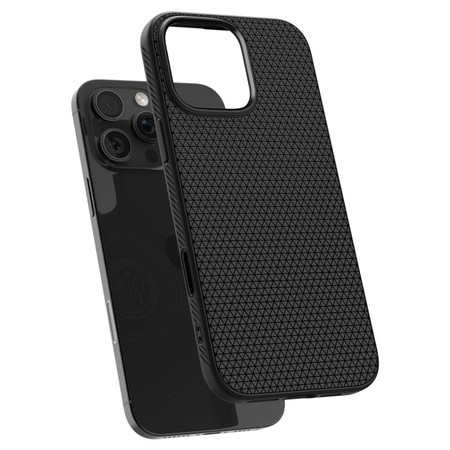 Spigen Liquid Air T Mag MagSafe - Etui do iPhone 16 Pro Max (Matte Black) (ACS09114)