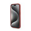 Karl Lagerfeld Diagonal Quilted Script - Etui iPhone 15 Pro Max (czerwony) (KLHCP15XPQDSMGR)