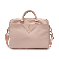 Guess Triangle 4G Computer Bag - Torba na notebooka 15" / 16" (różowy) (GUCB15ZPGSTEGP)