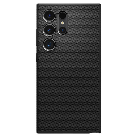 Spigen Liquid Air - Etui do Samsung Galaxy S24 Ultra (Matte Black) (ACS07287)