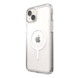 Speck Gemshell + MagSafe - Etui do iPhone 15 Plus / iPhone 14 Plus z powłoką MICROBAN (Clear) (150131-5085)