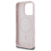 Karl Lagerfeld Silicone Double Heads Print MagSafe - Etui iPhone 16 Pro (różowy) (KLHMP16LSKCHPPLP)