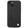 BMW Silicone Signature Logo Magsafe - Etui iPhone 14 Plus (czarny) (BMHMP14MSLBLBK)