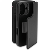 Decoded Leather Detachable Wallet - skórzana obudowa ochronna do iPhone 16 kompatybilna z MagSafe (black) (D25IPO16DW5BK)