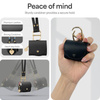 Spigen Cyrill Mini Bag - Etui z paskiem do Apple AirPods 4 (Czarny) (ACS08651)