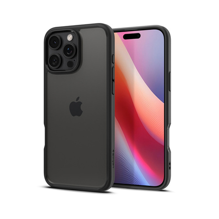Spigen Ultra Hybrid - Etui do iPhone 16 Pro Max (Matte Black) (ACS07996)