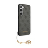 Guess 4G Charms Collection - Etui Samsung Galaxy A35 5G (czarny) (GUHCSA35GF4GGR)