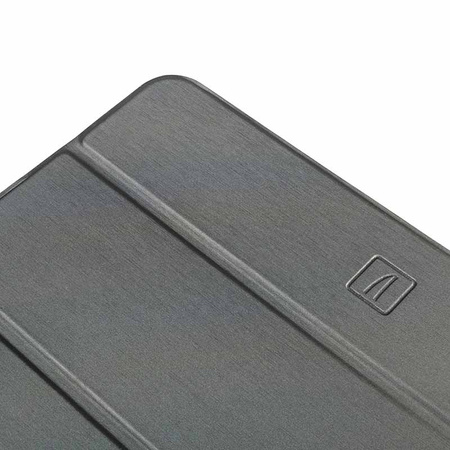 Tucano Satin Case – Etui do iPad 11" (2025) / iPad 10.9" (2022) w/Magnet & Stand up z uchwytem Apple Pencil (szary) (IPD1022ST-SG)