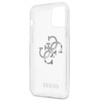 Guess 4G Big Logo Charm - Etui iPhone 12 Pro Max (srebrny charms) (GUHCP12LKS4GSI)