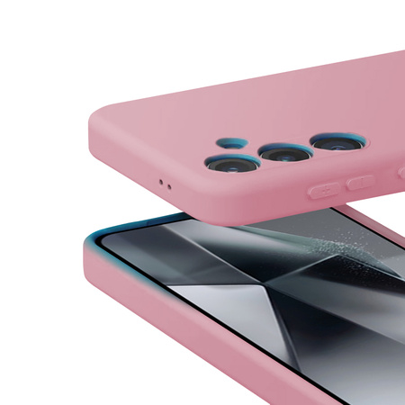 Crong Color Cover - Etui Samsung Galaxy S24+ (różowy) (CRGCOLRSGS24PPNK)