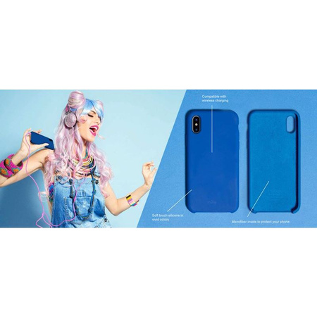 PURO ICON Cover - Etui Huawei Mate 20 (Gray) (HWMATE20ICONGREY)
