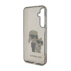 Karl Lagerfeld IML Glitter Karl & Choupette - Etui Samsung Galaxy S24+ (czarny) (KLHCS24MHNKCTGK)