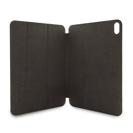 Guess 4G Stripe Allover - Etui iPad 10.9" (2022) (Brązowy) (GUFC11PS4SGW)