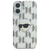 Karl Lagerfeld IML Karl Head Electroplated - Etui iPhone 16 (przezroczysty) (KLHCP16SHKLPKHT)