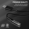 Crong Armor Link - Kabel 60W PD 3A USB-A do USB-C 150cm (czarny) (CRG-AL15USAC-BLK)