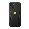 Ferrari Leather Stamp Sides – Etui iPhone 14 Plus (Czarny) (FEHCP14MRBUK)