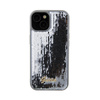 Guess Sequin Script Metal - Etui iPhone 15 (srebrny) (GUHCP15SPSFDGSS)