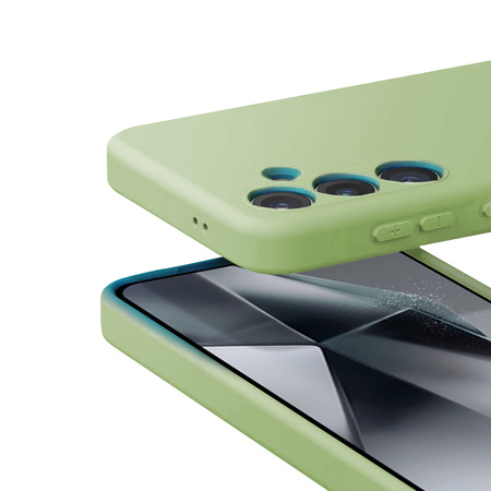 Crong Color Cover - Etui Samsung Galaxy S24 (zielony) (CRGCOLRSGS24LGRN)
