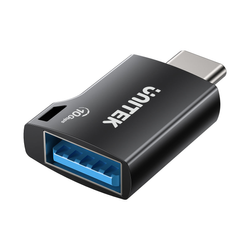 Unitek Adapter USB-C do USB-A 10Gbps czarny (A1048ABK01)