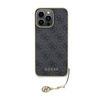 Guess 4G Charms Collection - Etui iPhone 15 Pro Max (szary) (GUHCP15XGF4GGR)