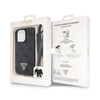 Guess Crossbody 4G Metal Logo - Etui iPhone 13 Pro (czarny) (GUHCP13LP4TDSCPK)