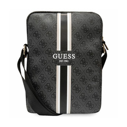 Guess 4G Stripes Tablet Bag - Torba na tablet 10" (Czarny) (GUTB10P4RPSK)