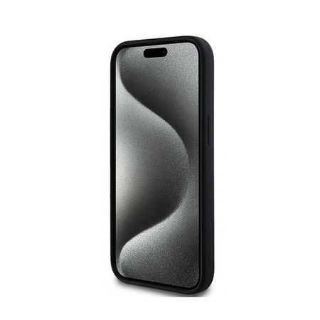 Karl Lagerfeld Silicone Karl & Choupette MagSafe - Etui iPhone 15 Plus / 14 Plus (czarny) (KLHMP15MSCMKCRHK)