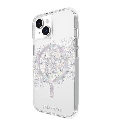 Case-Mate Karat MagSafe - Etui iPhone 15 / iPhone 14 / iPhone 13 zdobione masą perłową (A Touch of Pearl) (CM051384)