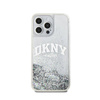 DKNY Liquid Glitter Big Logo - Etui iPhone 15 Pro Max (biały) (DKHCP15XLBNAET)