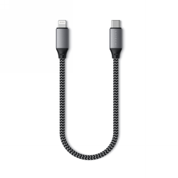 Satechi kabel USB-C - lightning 25cm - gwiezdna szarość (ST-TCL10M)