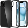 Spigen Ultra Hybrid - Etui do iPhone 15 (Matte Black) (ACS06799)