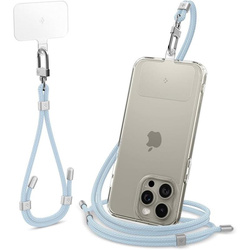 Spigen Universal Strap Set Crossbody & Wrist - Pasek do telefonu na ramię + na nadgarstek (Mute Blue) (AFA08364)