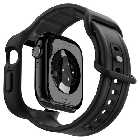 Spigen Vault Pro - Pasek z obudową do Apple Watch 10 42 mm (Matte Black) (ACS09390)